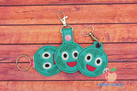 Cartoon Earth ITH Keyfob Review
