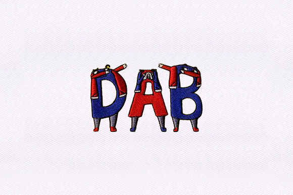 DAB Caption Alphabet