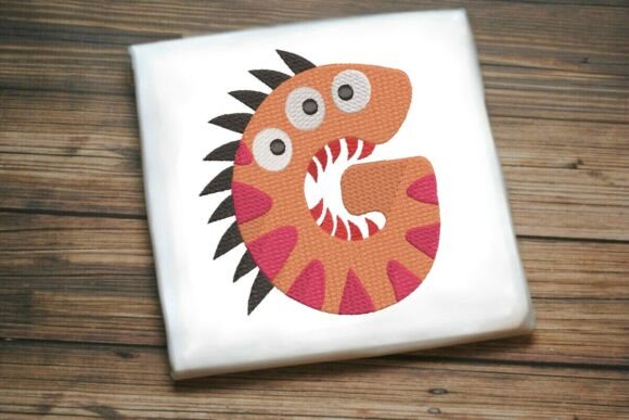 Fun Monster Alphabet Letter G